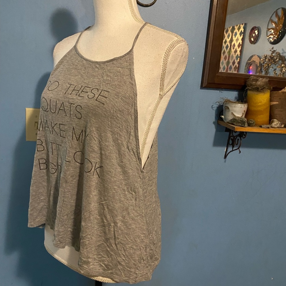 Body Rags, Gray, Graphic, Tank Top - Picture 4 of 7
